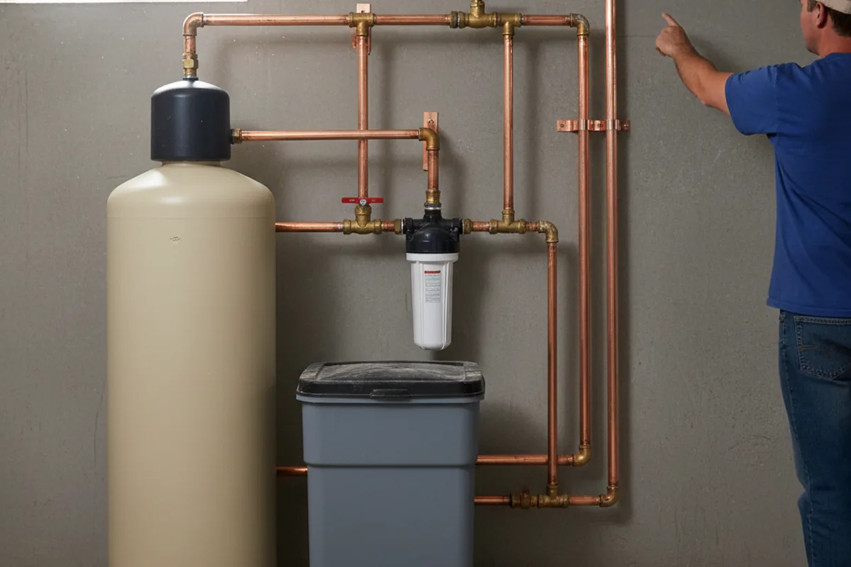 Whole-house water treatment system installed in Mechanicville